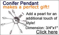 Conifer Designer Pearl Pendant Setting Conifer Designer Pearl Pendant Setting