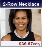 double strand pearl necklace