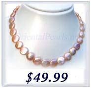 coin pearl necklace