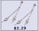 earring settings, base metal