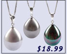 shell pearl pendant