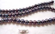 custom made black pearls