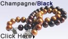 champagne and black pearl bracelet champagne and black pearl bracelet