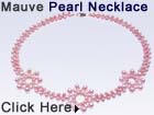 3-flower pearl necklace 3-flower pearl necklace