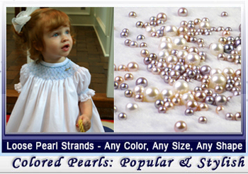 loose pearl strands