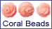 coral beads