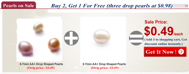 Loose pearls on sale 