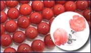 coral beads