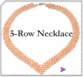 5-row pearl necklace