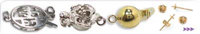 pearl clasp & findings