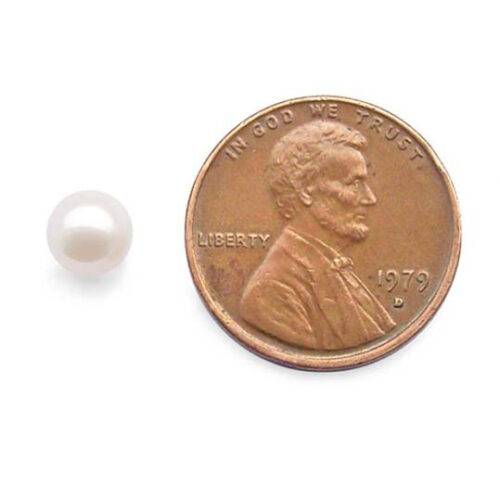5.5-6mm Loose AA+ Round Pearl Undrilled or Half-Drilled