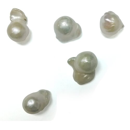 Loose Asymmetrical Nucleated Pearls Un-drilled or Drilled