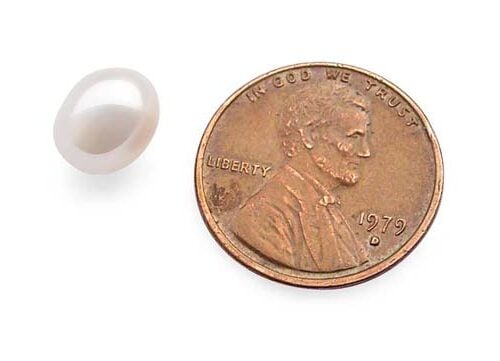 White 6.5-8mm Loose AAA Drop Pearls, Undrilled