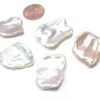 Un-drilled Huge 20mm White Keshi Pearl