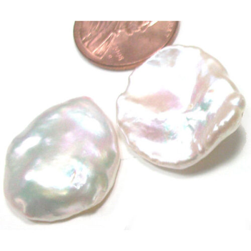 Top Drilled or Un-drilled Huge 20mm Keshi Pearl High Luster and Rare