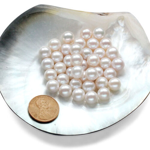 8-9mm AA+ Loose Round Pearls