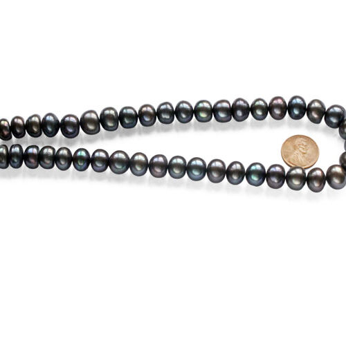 Large 12-13mm AA+ Button Pearl Strand