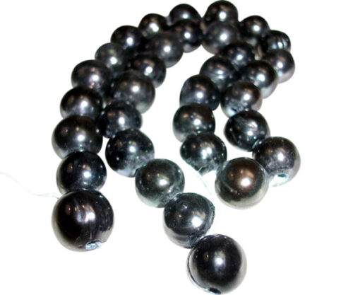 12-14mm Near Round Potato Pearl Strand Pre-Drilled 2.3mm Hole