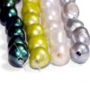 Large 11-12mm Length Drilled Baroque Pearl Strand, big hole