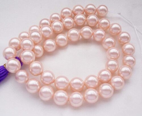 Pale Pink 8mm SSS Pearl Strands
