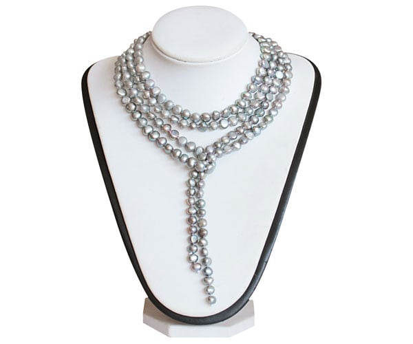 6mm Oval Baroque Pearl Rope Necklace – Gump's