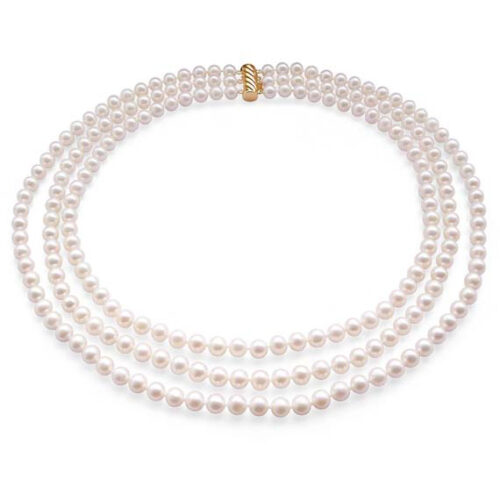 20 Multi Color Freshwater Pearl necklace w/ 14K Clasp