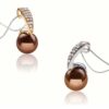 Champagne colored 12mm Southsea Shell Pearl Pendant