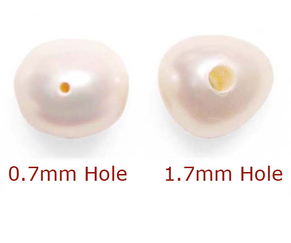 Special Drilling Larger Size Holes for Pearls Strands See Details