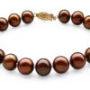 8.5 - 9.5mm Large AA Quality Pearl Bracelet in 14K Gold