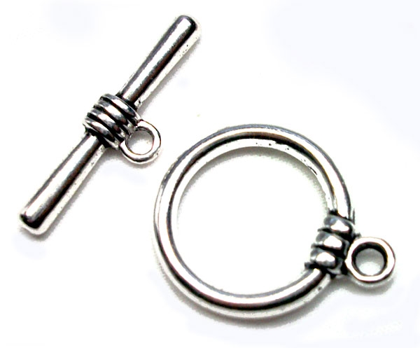 Round Toggle Clasp Large Lead-Free Base Metal on Special Now
