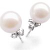 7-7.5mm AAA Completely Round Pearls 14k Gold