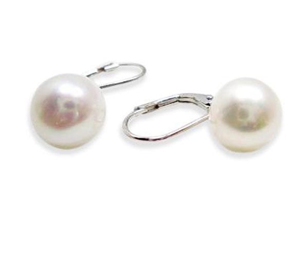 Long Arc Threader Earrings - Large Pearl – Hooks and Luxe