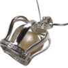Pearl Cage Holder with 18kw Gold over 925s silver