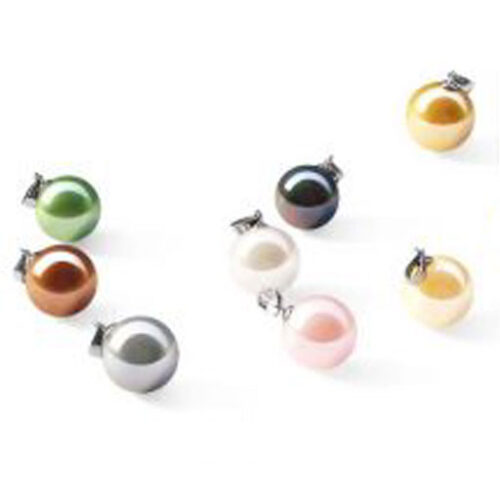 multi colored south sea shell pearl pendant