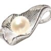 Sturdy 925 Sterling Silver Pearl Pendant Setting