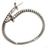 925 Sterling Silver Twisted Spiral Ring Setting