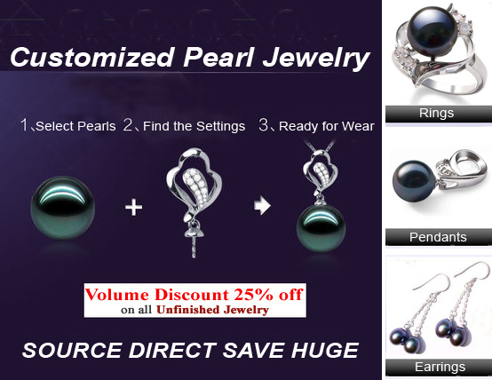 loose black pearls