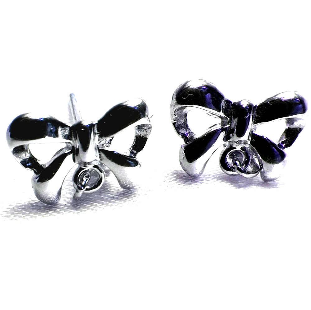 sterling silver bow tie