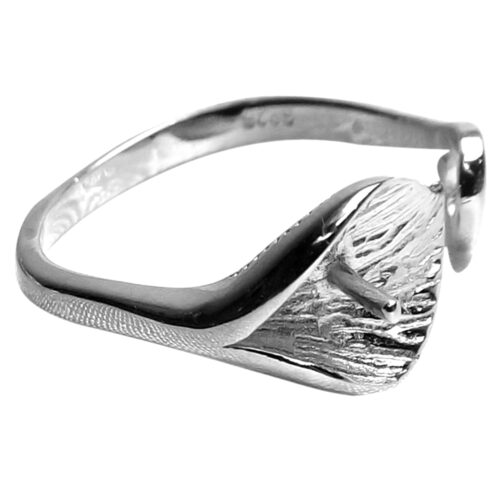 Silver Adjustable Ring Setting