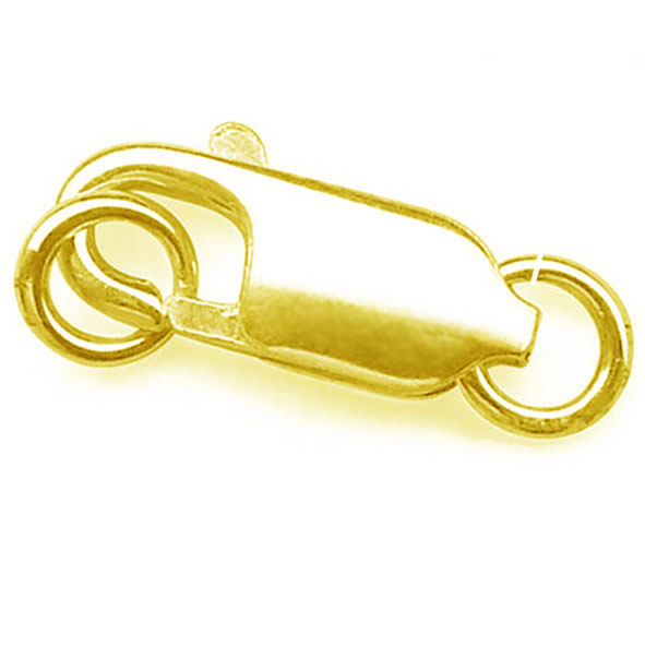 18K Yellow Gold Charm Clasp, Wholesale Jewelry Findings