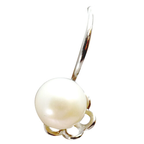 925 Sterling Silver Large pearl earrings