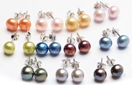 Pearl Stud Earrings