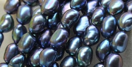 Black Baroque Pearls