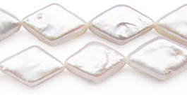 Diamond Coin Pearl Strand Diamond Coin Pearl Strand