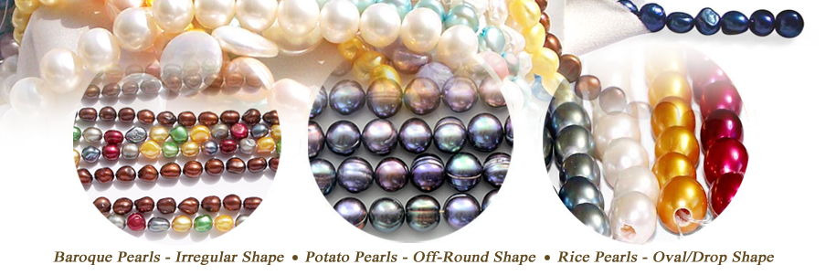 colored pearl jewelry