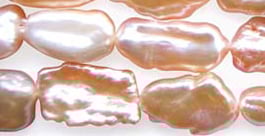 Pink Biwa Pearls