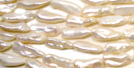White Biwa Pearls White Biwa Pearls