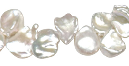 White Keshi Pearls White Keshi Pearls