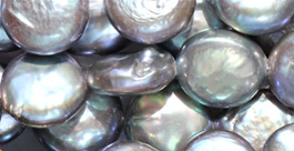 9-10mm Round Coin Pearls