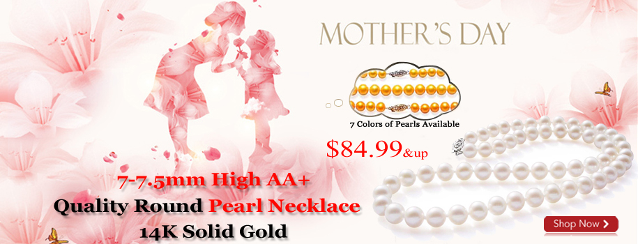 mother's day pearl pearl necklace